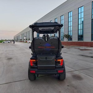 Voiturette de golf électrique 4 places 4x4 tout-terrain avec châssis en aluminium, batterie lithium longue portée et accessoires personnalisés - Mountain Dot - Product Image 4
