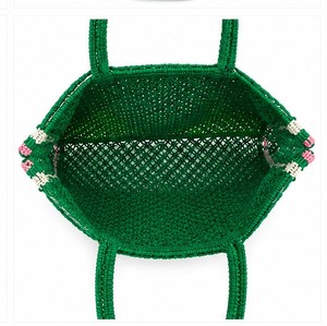Sac à main brodé à la main avec des motifs floraux, très vendu, avec un travail de nœuds complexes, pour femmes élégantes, disponible au meilleur prix - Product Image 3