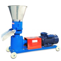 Nouvelle machine à granulés polyvalente 220V à moteur diesel pour l'alimentation animale, usage domestique, pour la fabrication de granulés pour poulets, poissons, bovins, porcs