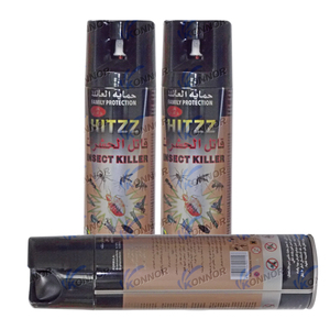 Spray insecticida en aerosol de alta eficacia de 400 ml, fórmula de piretro, spray insecticida para el control de plagas domésticas - Product Image 4