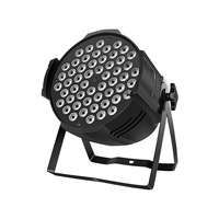 Lumière PAR LED RGB 54x3W activée par le son, pleine couleur, pour lavage de scène, éclairage frontal pour mariage, événement, studio de danse, éclairage d'ambiance