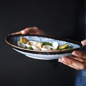 โรงแรมใช้11นิ้วจานเสิร์ฟรูปไข่จานปลาเซรามิก<span class=keywords><strong>ราคา</strong></span><span class=keywords><strong>ถูก</strong></span>จำนวนมากพอร์ซเลนจานอาหารค่ำสำหรับขาย - Product Image 2