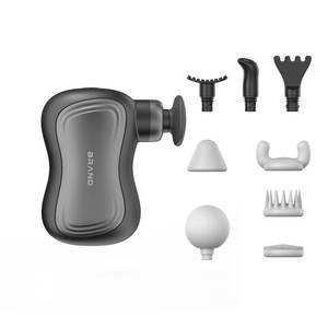 Massaggiatore Muscolare Portatile Healthpal <span class=keywords><strong>Mini</strong></span> ad Alta Velocità Ricaricabile con 8 Testine per Massaggio Profondo dei Tessuti - Product Image 5