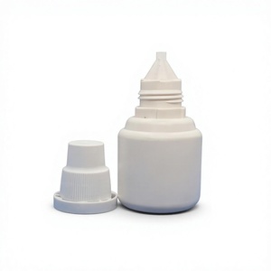 Flacon compte-gouttes en plastique vide pour solution antiseptique à la povidone iodée, emballage pharmaceutique - Product Image 1