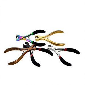 Pince coupante à kératine de qualité supérieure Outils d'extension de cheveux Pour personnaliser les formes d'extension de cheveux pour un look sans couture - Product Image 1