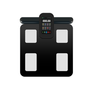 Escala de <span class=keywords><strong>grasa</strong></span> <span class=keywords><strong>corporal</strong></span> inteligente Bmi de 8 electrodos, aplicación de conexión, medida de calorías, composición <span class=keywords><strong>corporal</strong></span> saludable, <span class=keywords><strong>calculadora</strong></span> de <span class=keywords><strong>porcentaje</strong></span>, Escala de <span class=keywords><strong>grasa</strong></span> <span class=keywords><strong>corporal</strong></span> - Product Image 3