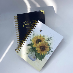 2024 planificador en espiral negro diarios personalizados mindfulness libro de trabajo Agenda profesional libro ocupado Oficina de Impresión 365 - Product Image 6