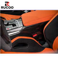 Nouvelle garniture de console centrale en fibre de carbone sèche pour BMW M3 G80 G81 M4 G82 G83 – Kits d'amélioration intérieure, garnitures de tableau de bord et accessoires