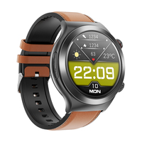 Jam Tangan Pintar OEM G20 IP65 Tahan Air Layar 1,43 Inci Fungsi ECG GPS SOS NFC Pemantauan Kesehatan Detak Jantung Oksigen Darah