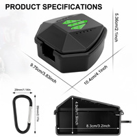 Boîte de rangement portable pour appareil dentaire et protège-dents – Équipement professionnel de laboratoire dentaire