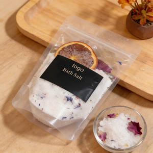 S&Soak Best Seller Sel de mer de l'Himalaya biologique avec huile essentielle d'herbes à la lavande/rose - Sel de bain naturel pour le soin de la peau - Product Image 4