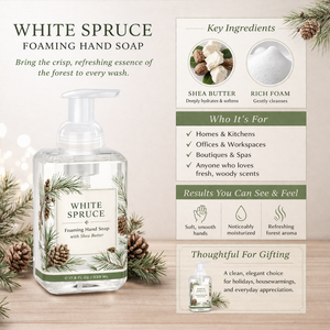 <span class=keywords><strong>Savon</strong></span> pour les mains moussant à l'odeur de sapin blanc, <span class=keywords><strong>savon</strong></span> liquide hydratant pour le lavage des mains, pour les soins quotidiens des mains - Product Image 5