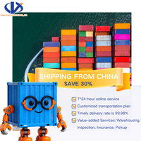 Servicio de Transporte Marítimo Rápido, Contenedor 20GP 40HQ, de China a Europa, Róterdam, Hamburgo, Antuérpia, Le Havre, Marsella, Valencia