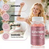 Gummies de collagène hydrolysé au glutathion TK en stock sur Amazon transfrontalier, 60 unités, bouteille de 60g, durée de conservation de 24 mois, température ambiante