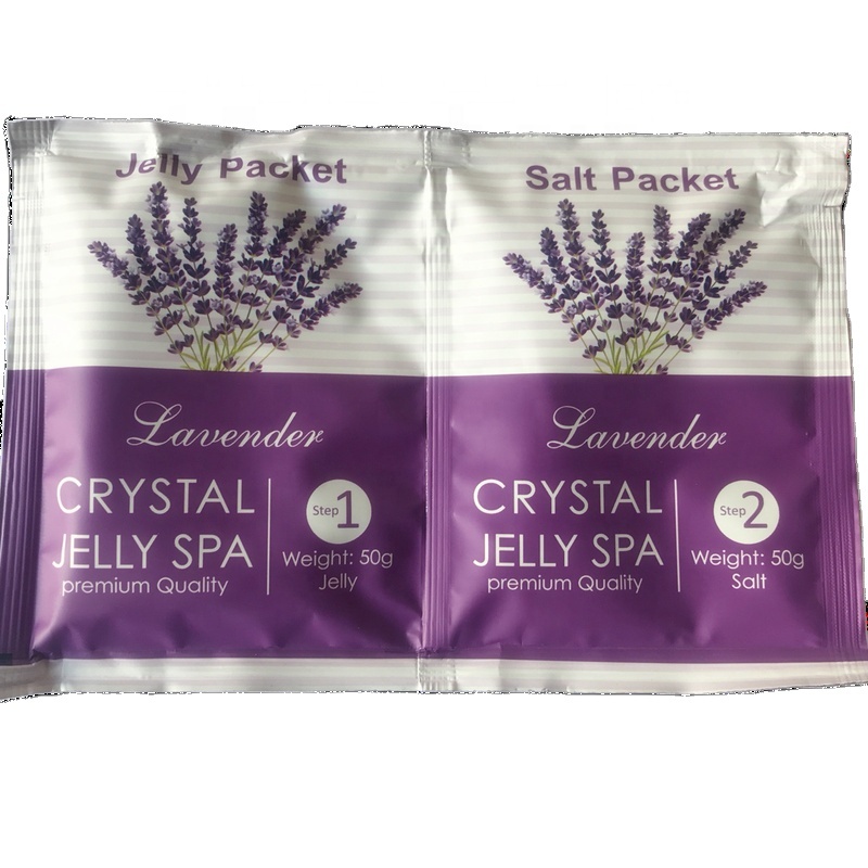 Натуральная Лаванда, кристаллическая грязь, Педи, желе, спа-пакеты, педикюрная соль для ног