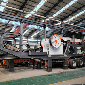 Reliable Mobile Jaw Crusher with Heavy-Duty Motor and Conveyor for On-Demand Aggregate Crushing Solutions - Product Image 6