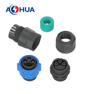 Aohua 3 + 7pin tín hiệu điện dây kết nối K25 lắp ráp loại lưỡi lê khóa nhanh chóng kết nối hàn thiết bị đầu cuối IP68 - Product Image 5