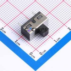 SS-12D10-G040 Slide Switch Through hole Component (THT) Switch Single Pole Double Throw Rectangle Pin Header PC Pin 12.7mm - Product Image 1