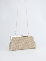 Sac de Soirée de Luxe Rose Dégradé avec Diamants, Pochette de Mariage pour Femme, Sac à Main en Cristal, Sac Tendance 2025 – Prix Usine
