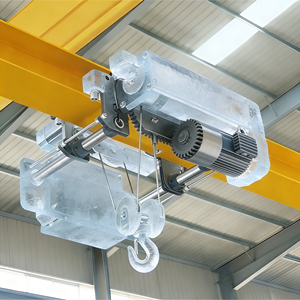 מנוף חשמלי אירופאי סִגְנוֹן עם שלט רחוק אלחוטי, כבל פלדה, 3 טון, 5 טון, 10 טון - Product Image 3