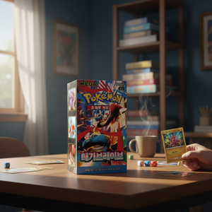 Pokemoned m1L Card mega brave Pack <b>Box</b> 30 Packs Trading Card Game Booster <b>Box</b> with Korean Edition for Players Collectors - Product Image 3