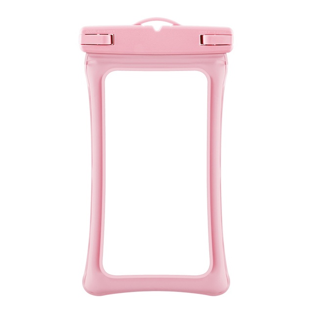 IPX8 Floating Phone Dry Bag with Dual Sealing Clips & Air Chambers, TPU Waterproof Pouch Paper Box Packaging