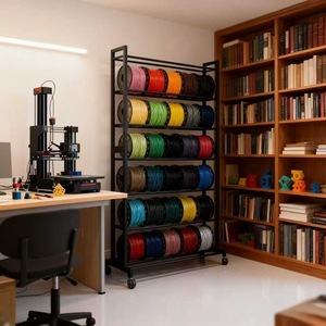 3D Printing Consumables <b>Storage</b> <b>Rack</b> 7 Layer 92x40x168.3cm Movable Indoor Utility <b>Rack</b> - Product Image 4