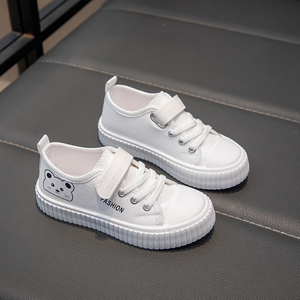 <span class=keywords><strong>Scarpe</strong></span> di <span class=keywords><strong>Tela</strong></span> Casual Primaverili per Bambine di Alta Qualità con Design a Cartoni Animati e Chiusura in Velcro - Product Image 5