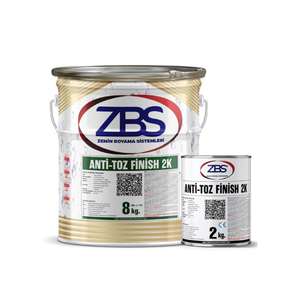 ZBS finition anti-poussière 2K 10Kg isocyanate revêtement de sol étanche mastic de protection anti-poussière industriel Transparent - Product Image 1