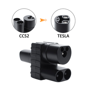 Adaptateur de charge CCS2 vers Tesla, convertisseur de charge rapide DC 250 kW, adaptateur EV pour véhicule électrique Tesla, haute puissance, OEM - Product Image 1