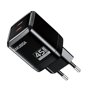 Chargeur rapide Kakusiga Dual USB C PD 45W Noir KSC 1604 - Product Image 3