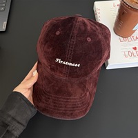 Casquette de baseball pliable rayée à large bord avec inscription brodée, chapeau à panneaux réglable pour homme et femme, idéal pour l'extérieur, lot en gros décontracté