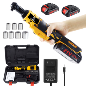 Llave de Trinquete Inalámbrica AERW16 20V, Juego de Herramientas Eléctricas Multifuncionales Portátiles para Bricolaje y Uso Industrial, Voltaje de 12V - Product Image 1