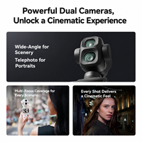 Caméras de vlogging Osmo Pocket 4P Combo, caméra de vlogging 4K/240fps, stabilisation sur 3 axes, suivi actif 7.0, produits originaux