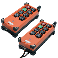 Télécommande intelligente universelle sans fil F21-E1B de haute qualité, étanche IP65, pour ponts élévateurs industriels et grues, portée de contrôle de 225 m