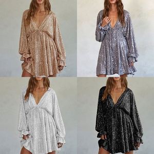 Nouvelle robe décontractée en mousseline imprimée pour jeunes femmes, coupe ample - Product Image 5