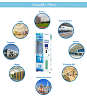 Distributeur automatique d'eau potable par osmose inverse purifiée