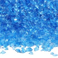 Copeaux de verre colorés irréguliers pour bols à feu, artisanat, remplissage de vases décoratifs, écologiques, non toxiques, cuisine, salle de bain