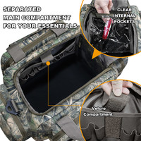 Sac de chasse au canard flottant Mydays Tech pour l'extérieur avec fond rigide