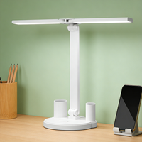 Lámpara de Lectura Decorativa para Dormitorio, Lámpara de Lectura LED para Sala de Estar, Lámpara de Mesa Plegable para Estudiantes
