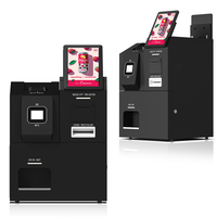 Distributeur de billets ATM en libre-service pour intérieur, accepteur de billets, commande en libre-service, écran tactile capacitif