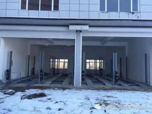 Gran calidad, cuatro columnas hidráulicas, <span class=keywords><strong>puente</strong></span> de 4 postes, rampas de elevación de automóviles, elevador de estacionamiento inteligente vertical, apilador de automóviles a la venta - Product Image 2