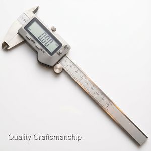 Calibre à pied à coulisse de précision Jeoro 150 mm 6 pouces en acier inoxydable, outil de mesure pour les projets d'ingénierie industrielle - Product Image 6