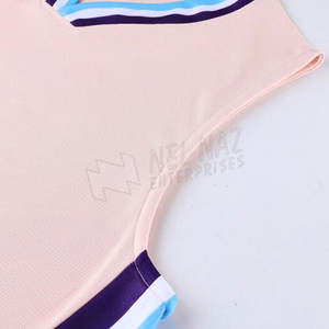 Camiseta de baloncesto hecha de poliéster de la mejor calidad uniforme Diseña tu propio uniforme de baloncesto azul BSCI, poliéster, ropa deportiva - Product Image 4