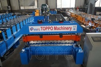 Máquina Automática Industrial de Perfilado en Frío para Techos Corrugados Redondos de Onda Sinusoidal