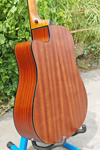 Guitare électro-acoustique de bonne qualité de la marque Boult avec micro, 41 pouces, instrument à cordes folklorique fabriqué en Chine - Product Image 2