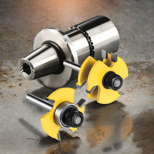 Outils de sculpture sur bois 12mm 1/2 tige langue et <span class=keywords><strong>rainure</strong></span> Joint assembler mèches de routeur 3/4 "Stock t-slot Tenon <span class=keywords><strong>fraise</strong></span> - Product Image 5