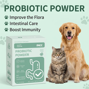 Probiotici Enzimatici in Polvere Brevettati per Cani e Gatti - Integratore per la Salute Intestinale Approvato dalla FDA per Diarrea e Stomaco Sensibile 45g - Product Image 1
