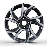 Rines Cóncavos Monobloque Forjados de 5 Radios, de 18 Pulgadas 8J, 19 Pulgadas 9J y 21 Pulgadas 10J, para Tiguan, Q5, X3, CX5, Rav4