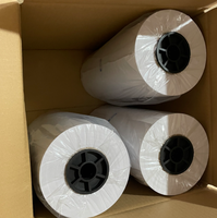 Rollo de Papel Bond para Plotter CAD de 80 g/m², 36 x 150 pies